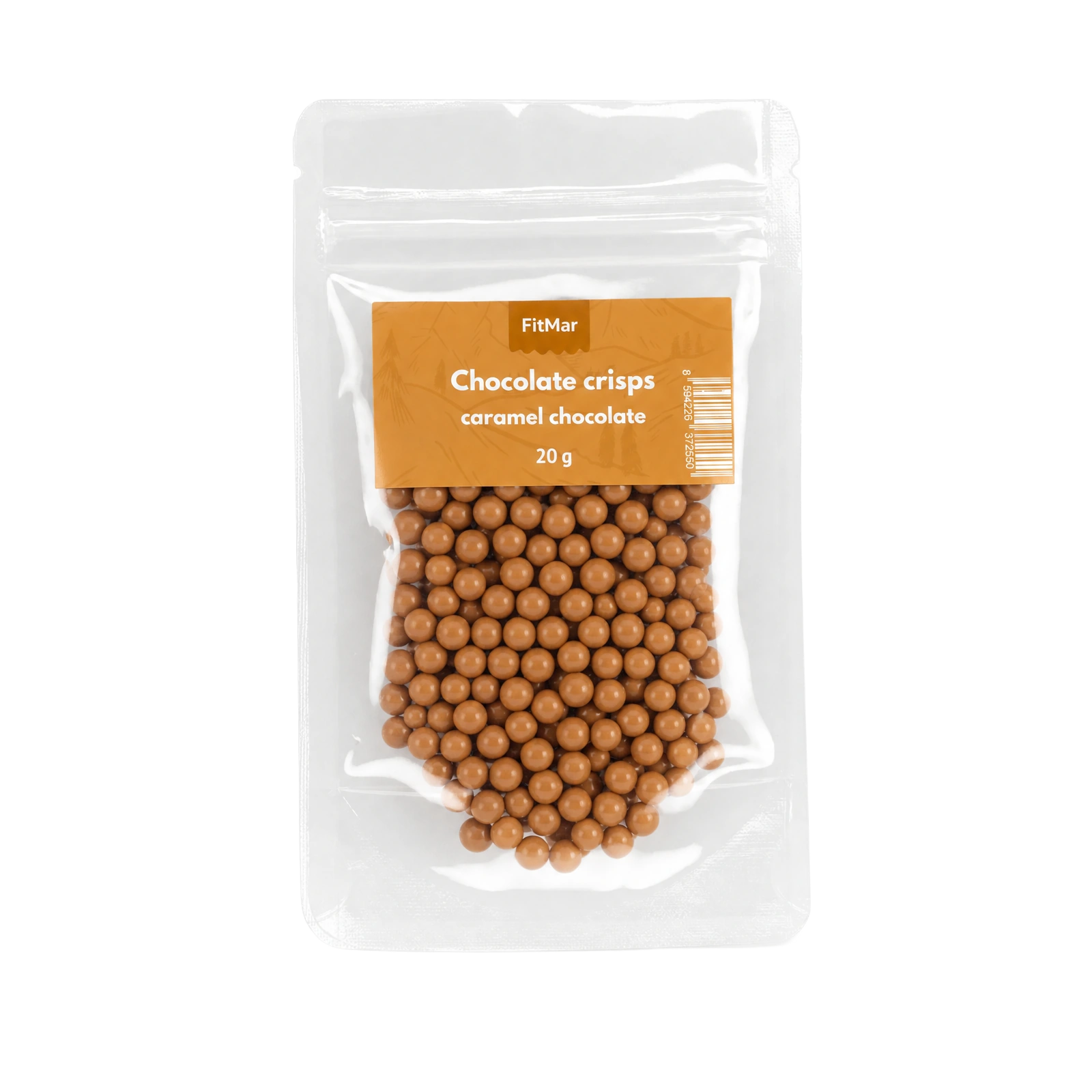 Hrustljavi dodatki za kremo - karamelna čokolada 15g